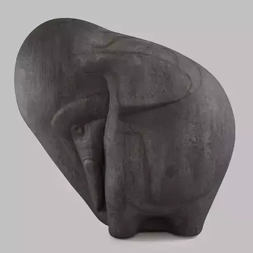 Elephant-02 elephant sculpture 3D model