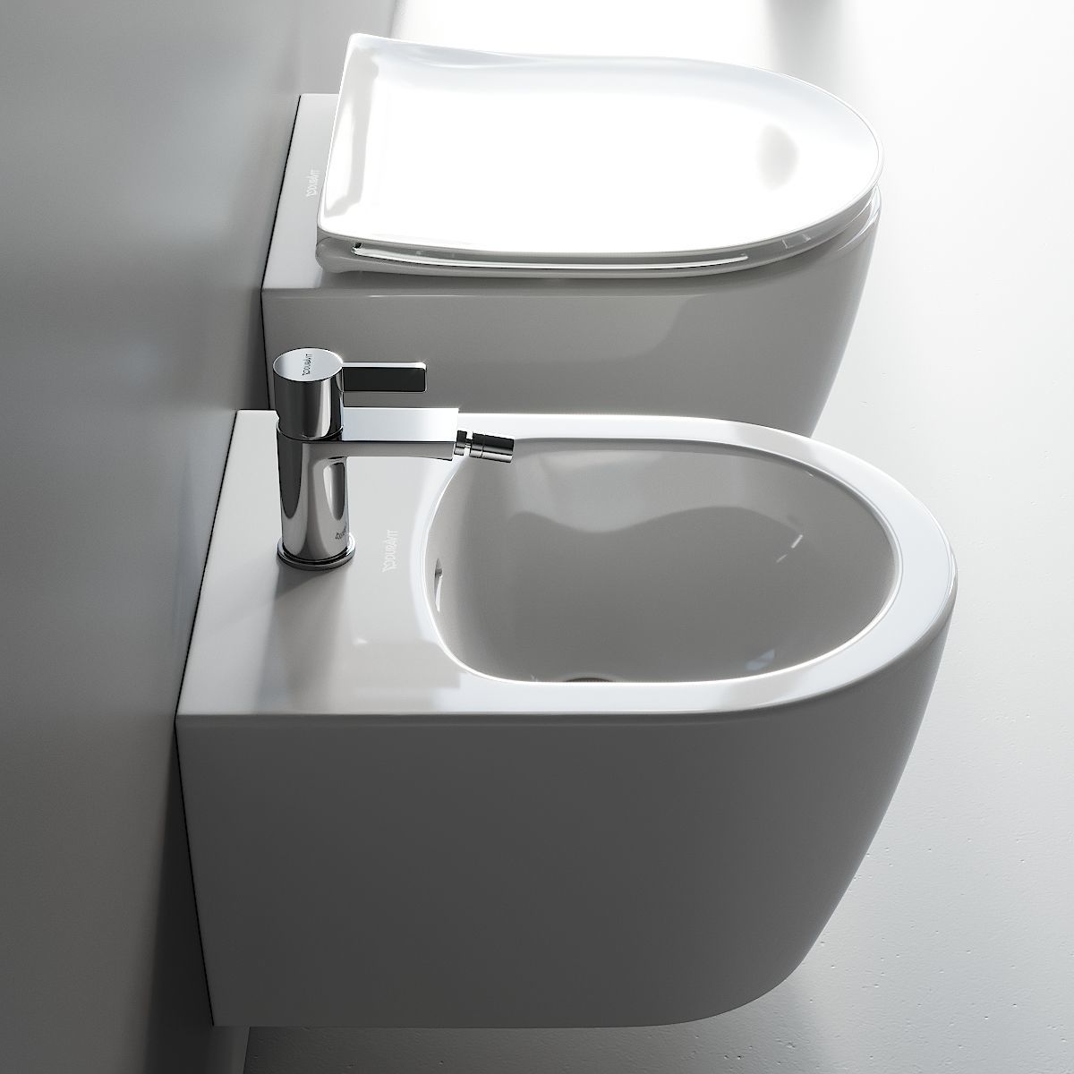 Duravit Soleil Wall-Hung WC 3D model_1