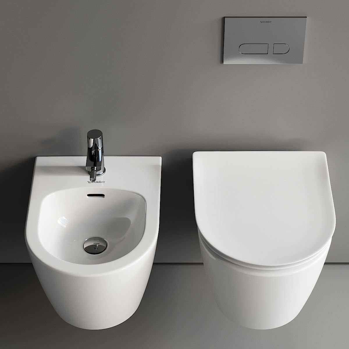Duravit Soleil Wall-Hung WC 3D model_2