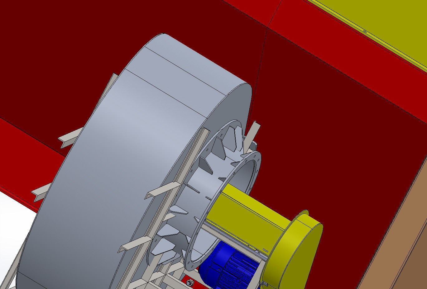 Rotation furnace for polyester tank with 18 tons liquid capacity 3D model_13