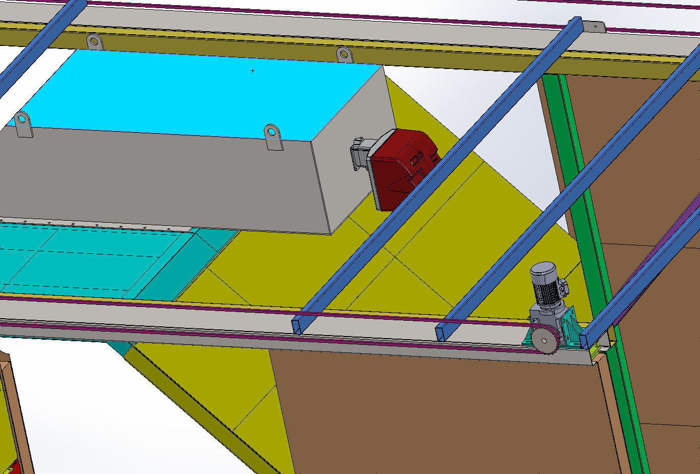 Rotation furnace for polyester tank with 18 tons liquid capacity 3D model_27