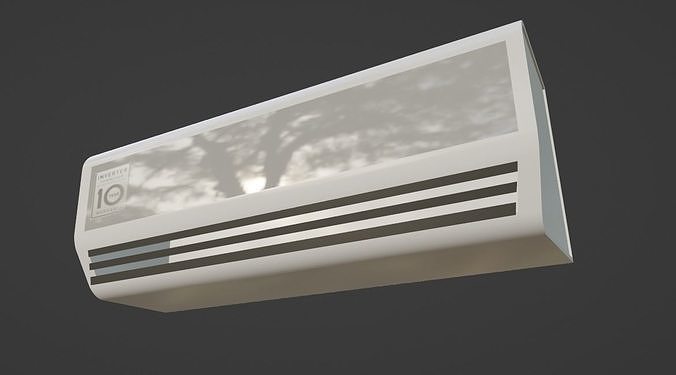 Air Conditioner Low poly Model Free  Free 3D model