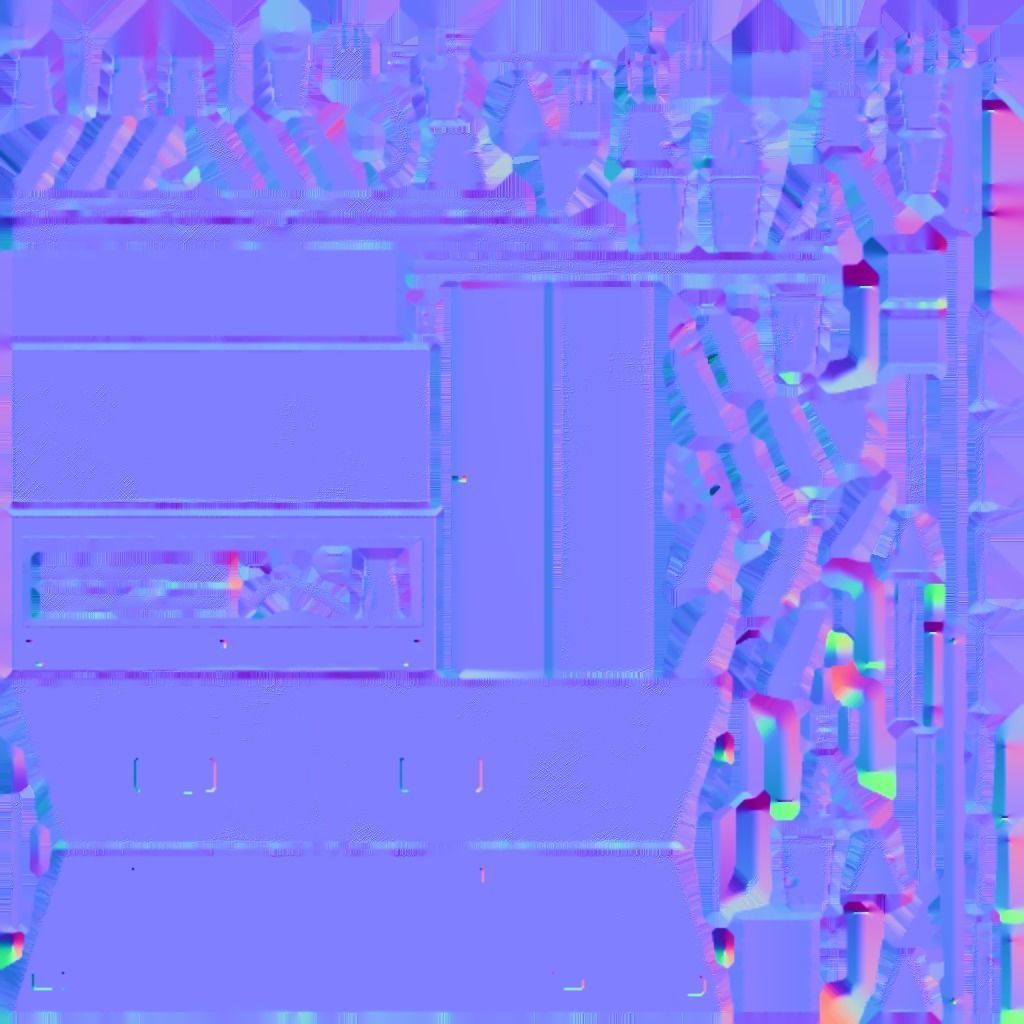 cat bus stop 3D model_4