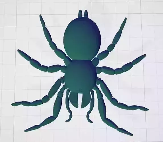 Spider 3D print model