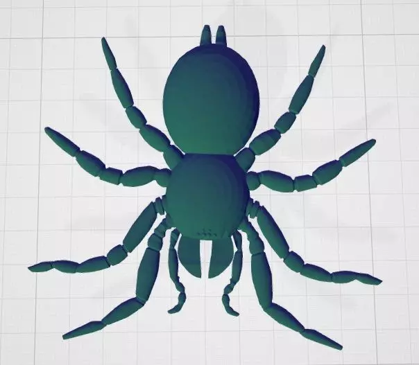 Spider 3D print model 3D print model