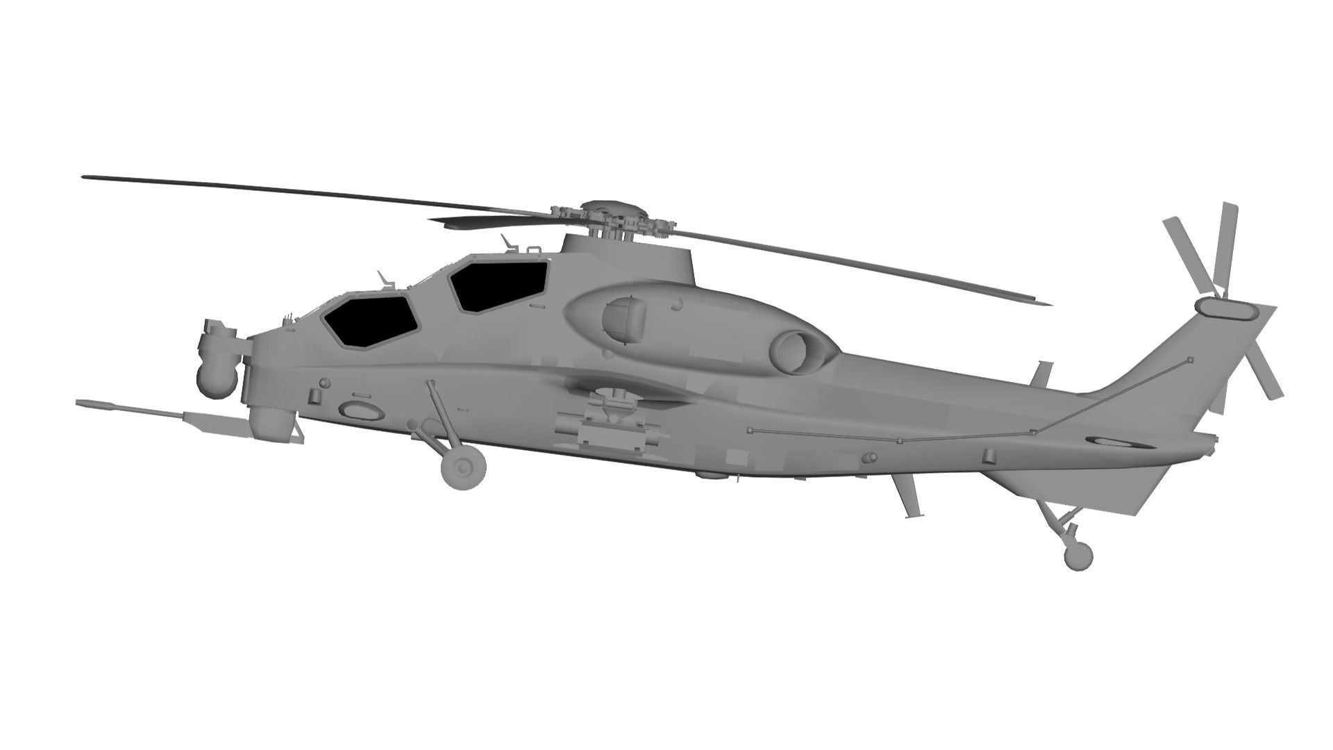CAIC Z-10 3D model_3
