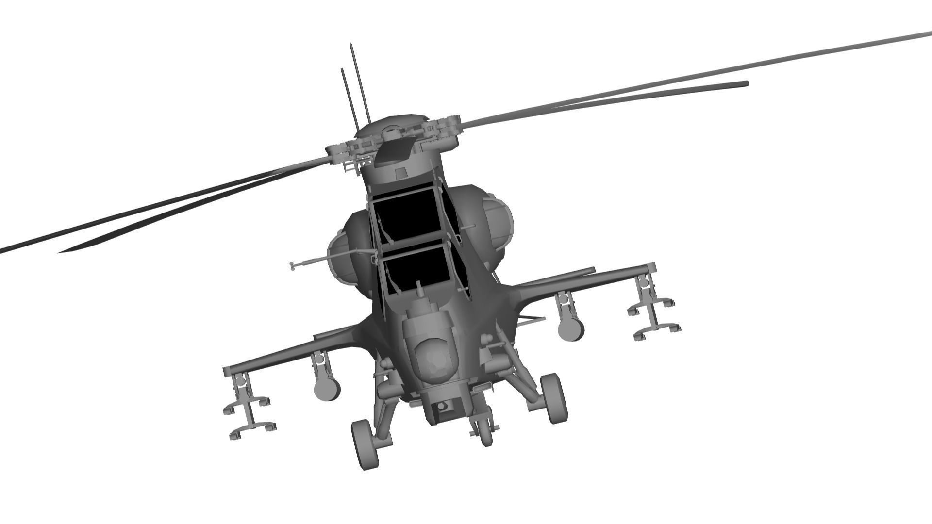 CAIC Z-10 3D model_2