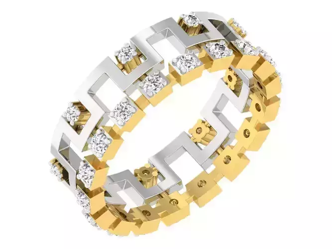 Wedding Engagement Women Etarnaty Band Ring