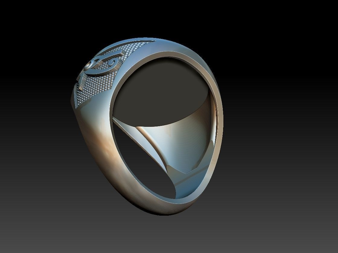 Ankh Ring - Ansata  3D print model_10