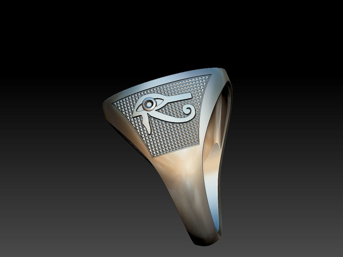Ankh Ring - Ansata  3D print model_11