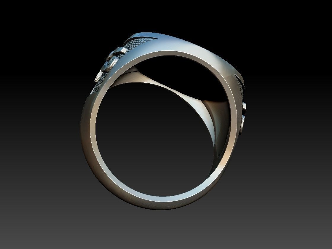 Ankh Ring - Ansata  3D print model_9