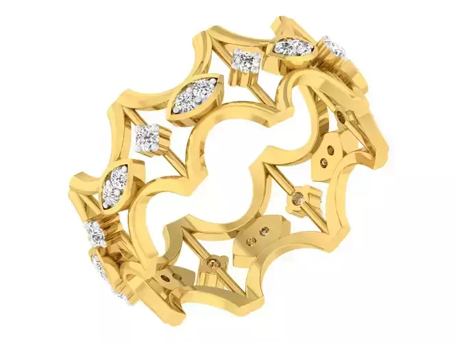 Wedding Engagement Women Etarnaty Band Ring