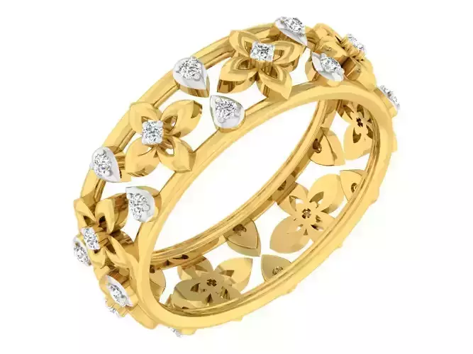 Wedding Engagement Women Etarnaty Band Ring