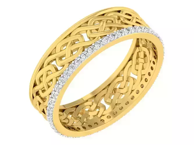Wedding Engagement Women Etarnaty Band Ring