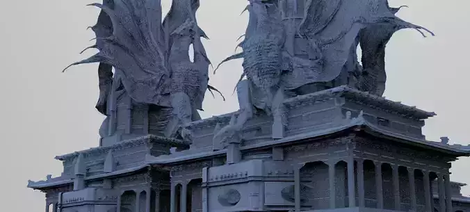 Dragon Temple Ronin temple 12