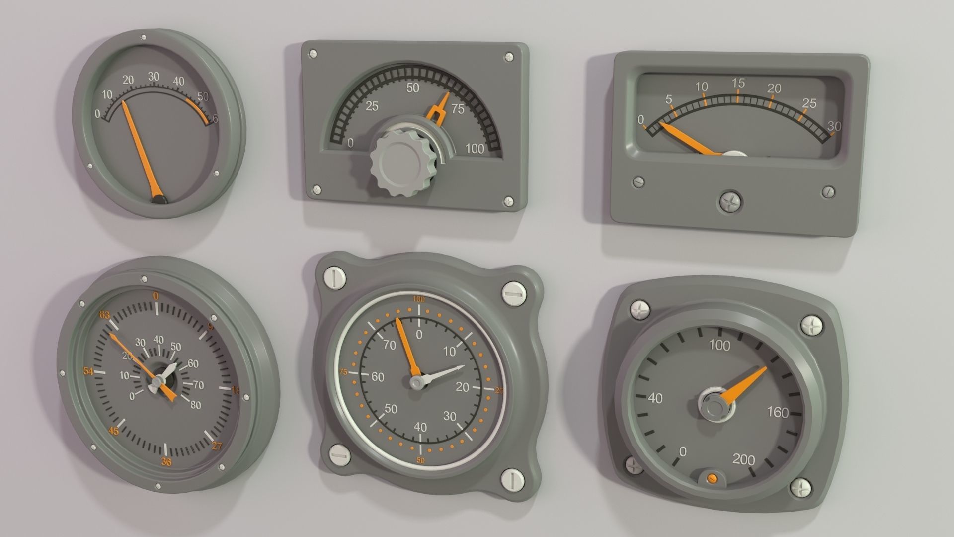 Industrial Kitbash - 2 - 105 pieces 3D model_2