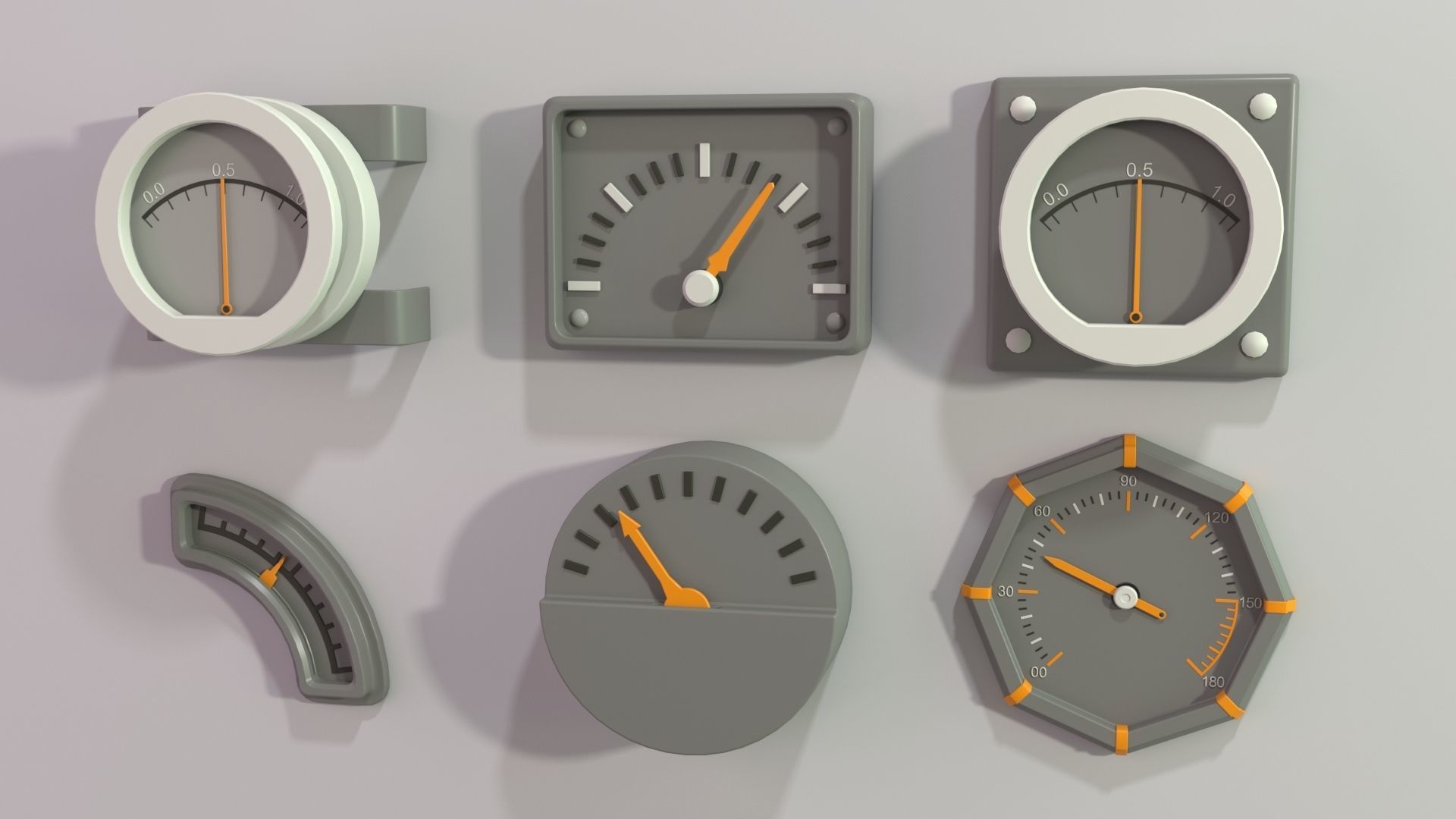 Industrial Kitbash - 2 - 105 pieces 3D model_4