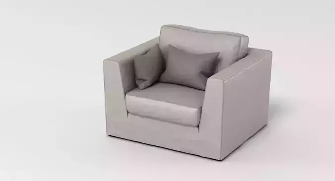 Machalke Armchair 2 3D model