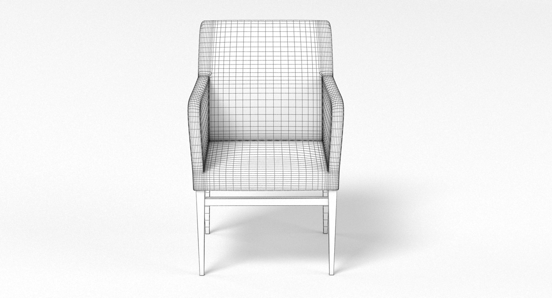 Dining Chair 3 3D model_8