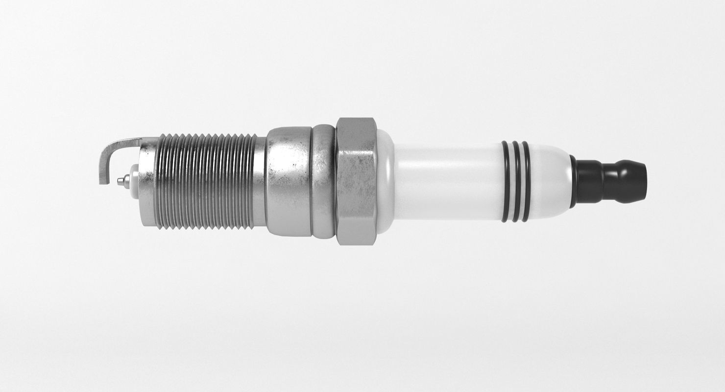 Spark Plug 3D model_2