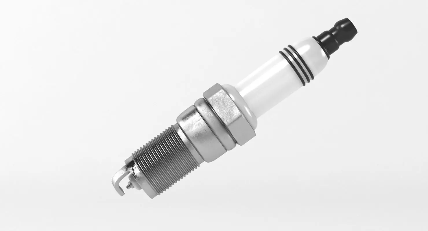 Spark Plug 3D model_0