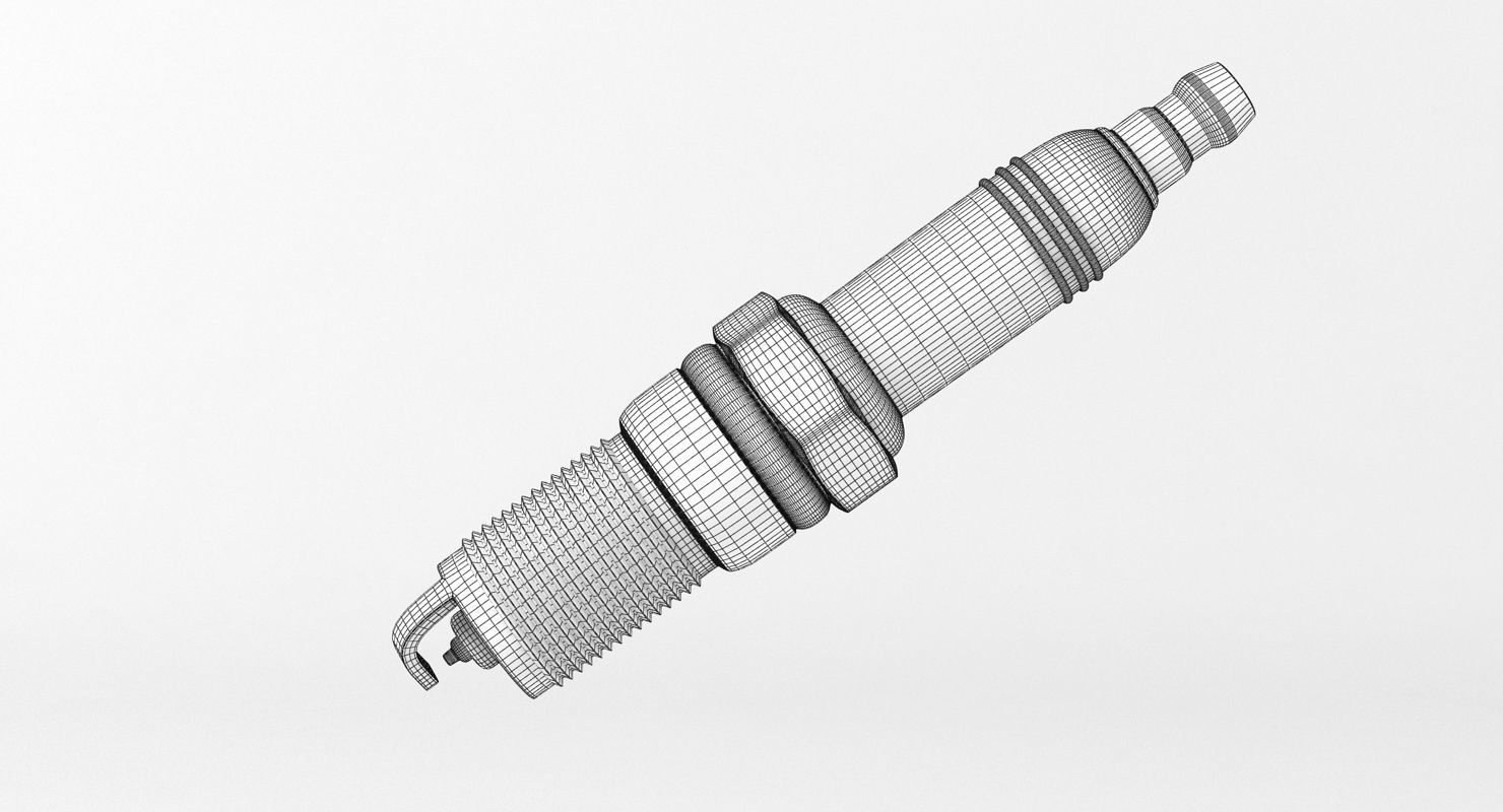 Spark Plug 3D model_7