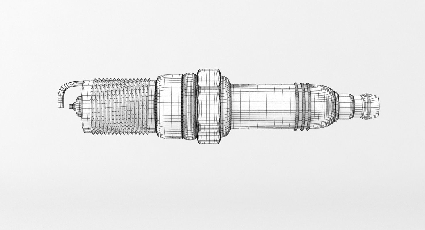 Spark Plug 3D model_8
