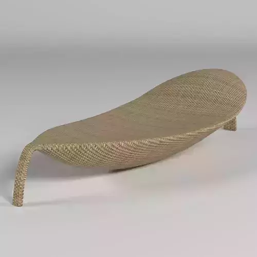 Dedon Leaf Chair 3D model