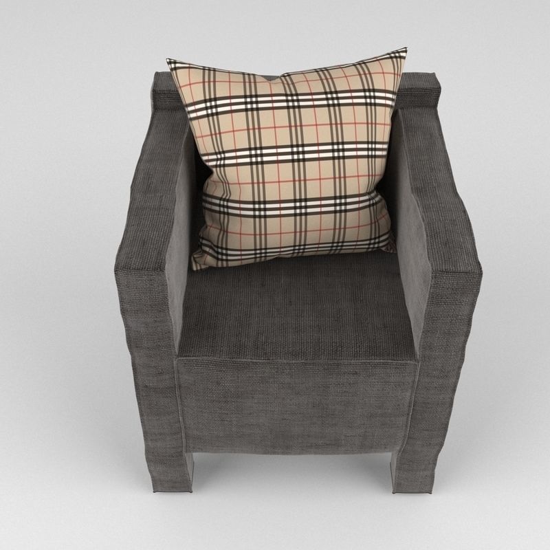 Baxter Chair 3D model_1