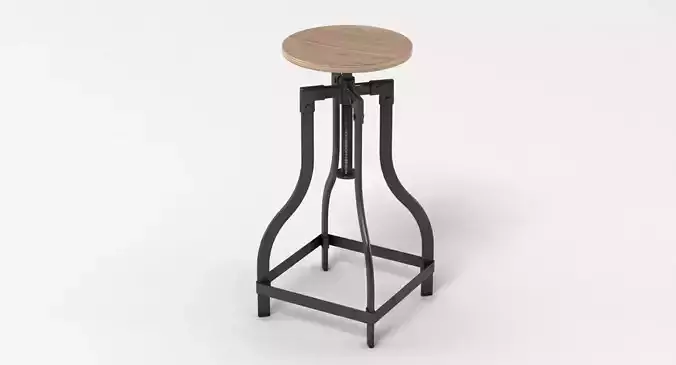 Industrial Barstool 1