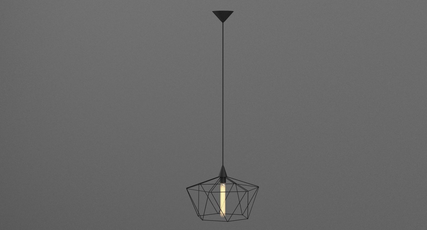 Ceiling Lamp 007 3D model_2