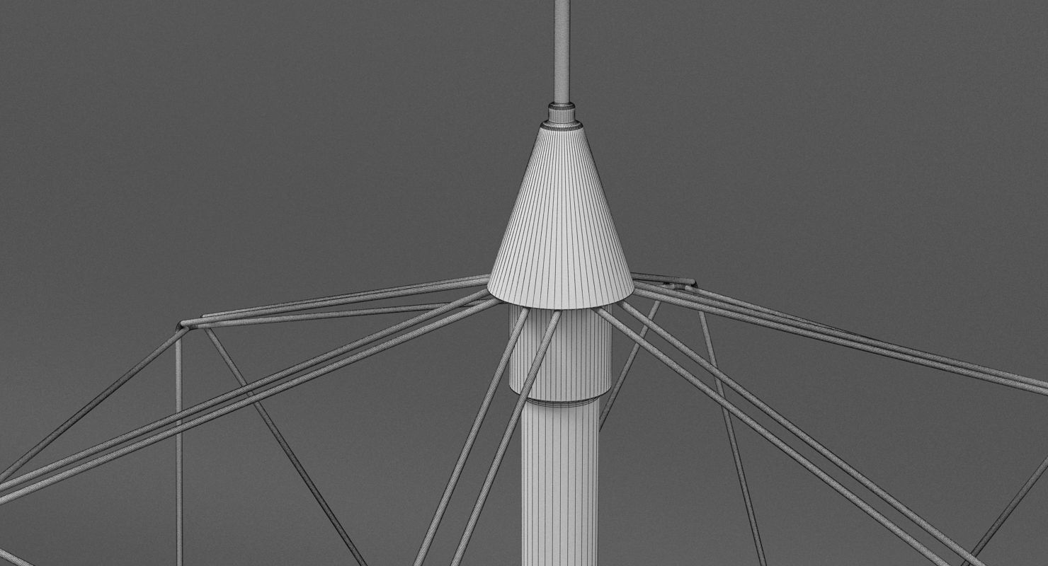 Ceiling Lamp 007 3D model_8