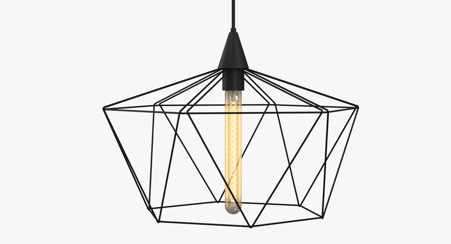 Ceiling Lamp 007 3D model_1