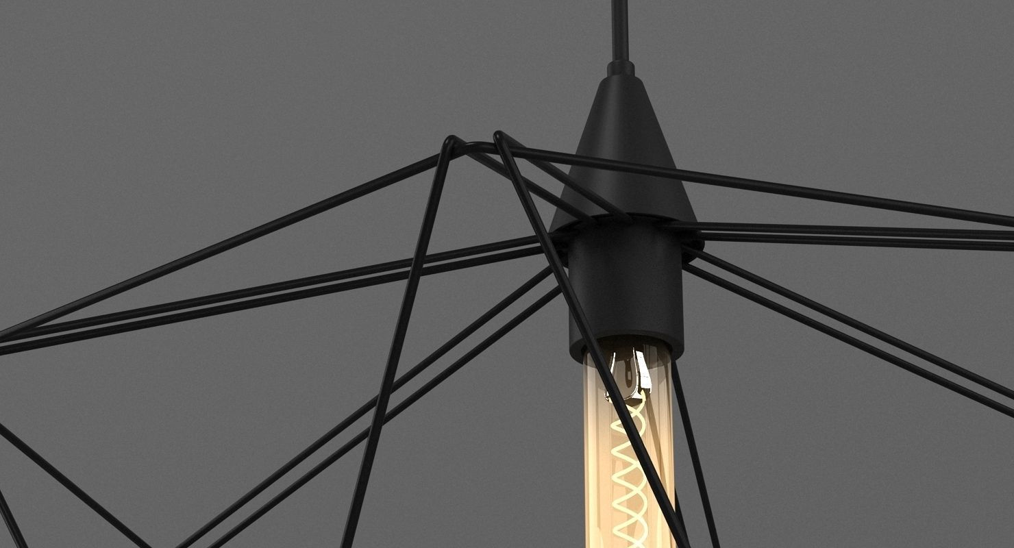 Ceiling Lamp 007 3D model_4