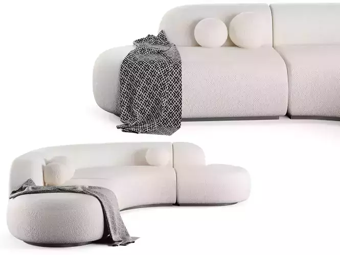 Bjorn Sofa Boucle Cream
