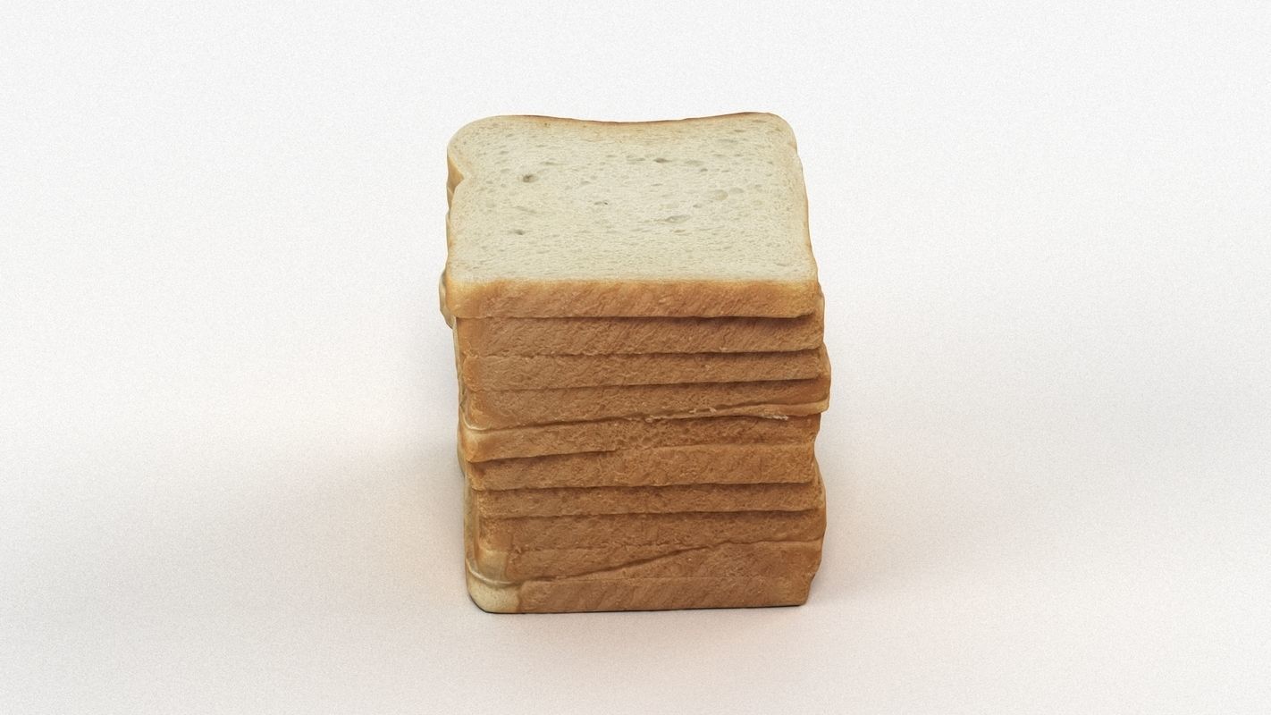 Toast 002 3D model_3