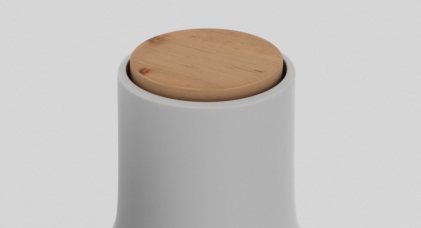 Bottle Grinder 3D model_3