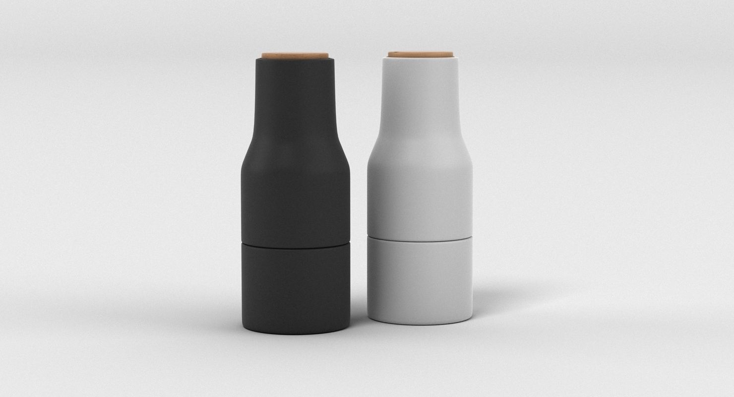Bottle Grinder 3D model_1