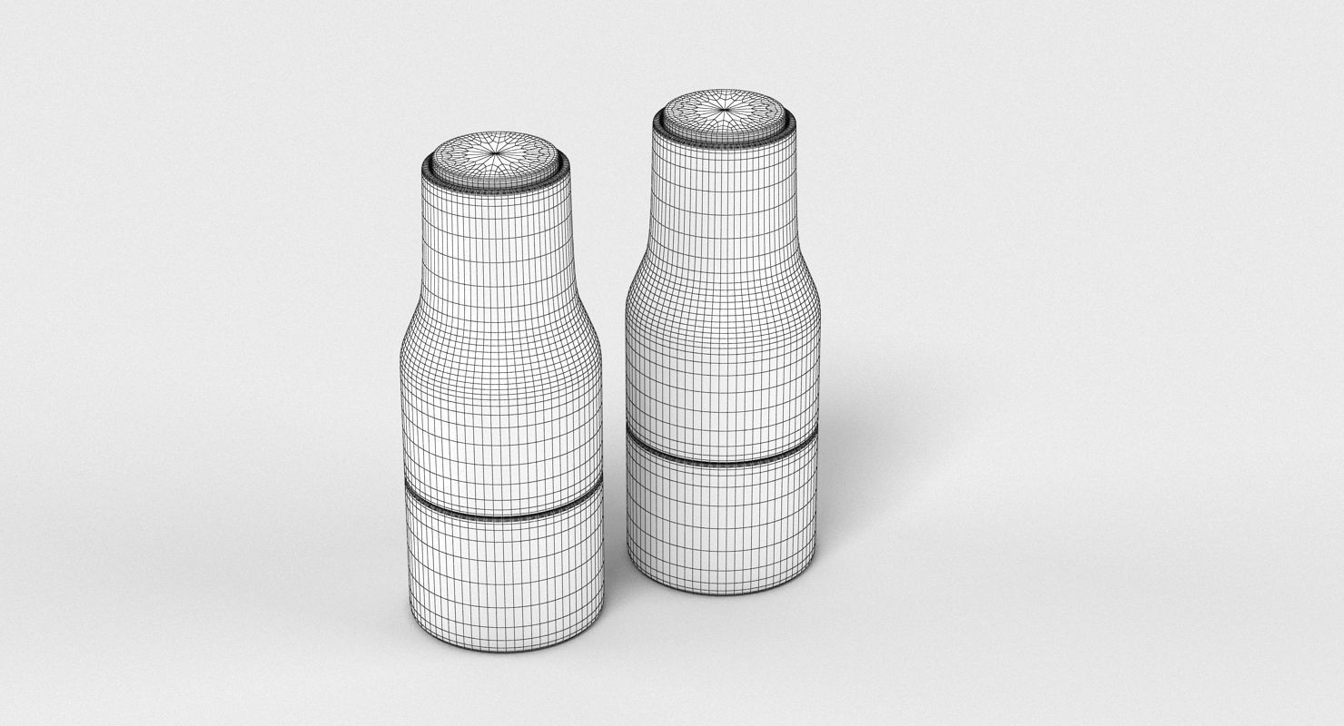 Bottle Grinder 3D model_6