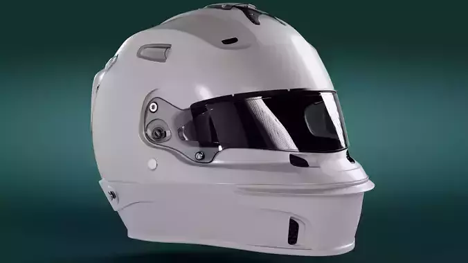 Racing Helmet Free 3D model