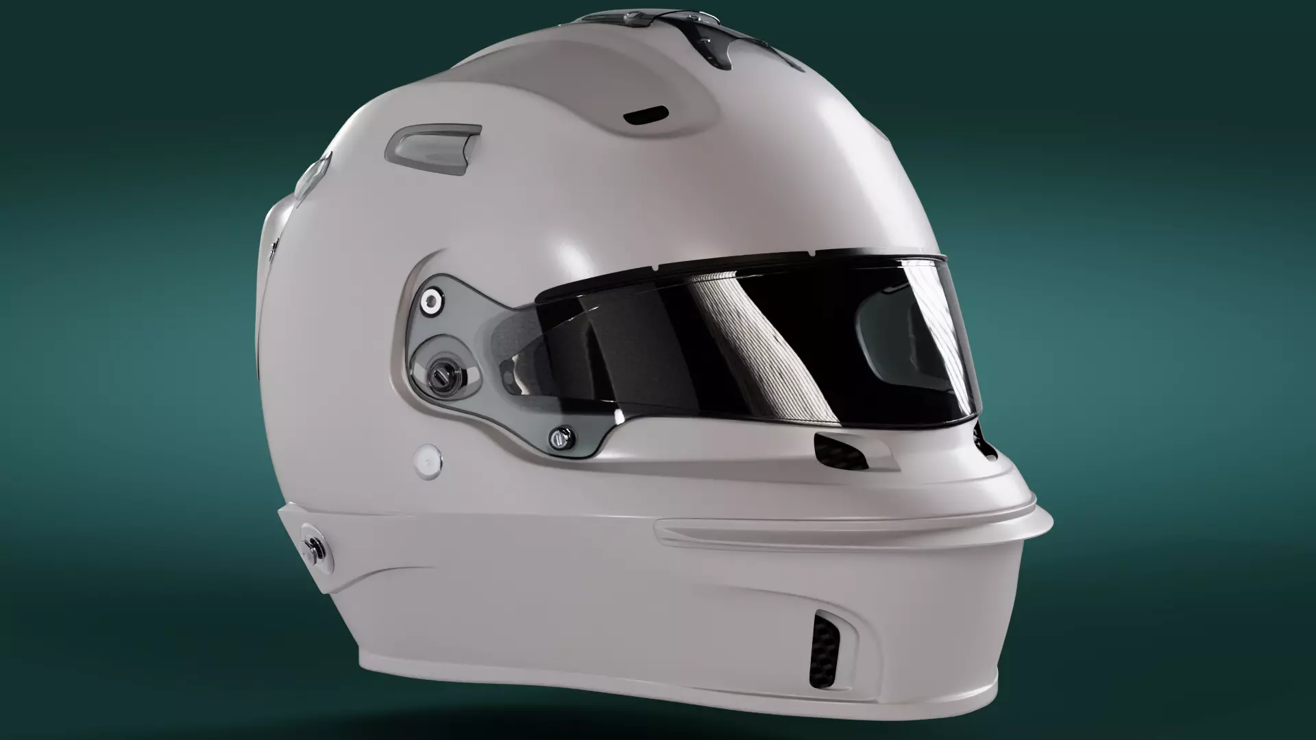 Racing Helmet Free 3D model_0