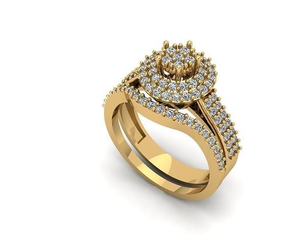 Jewelry ring 153 3D print model