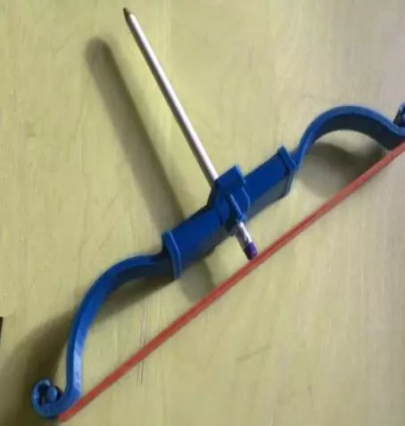 DIY mini bow shoots pencils 3D print model 3D print model