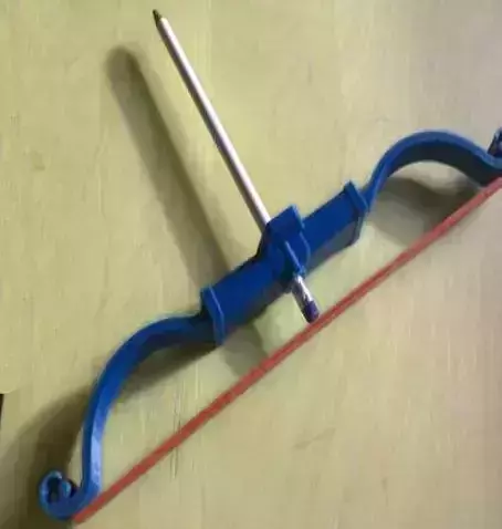 DIY mini bow shoots pencils 3D print model