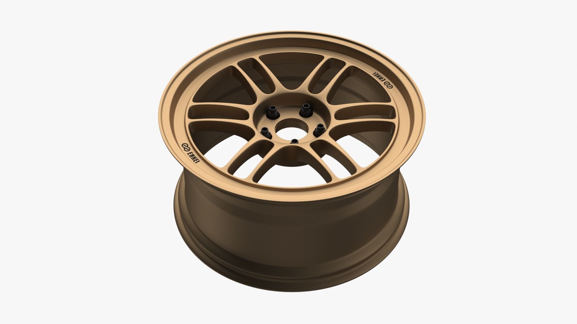 Enkei RPF1 Wheel Rim 3D model_7
