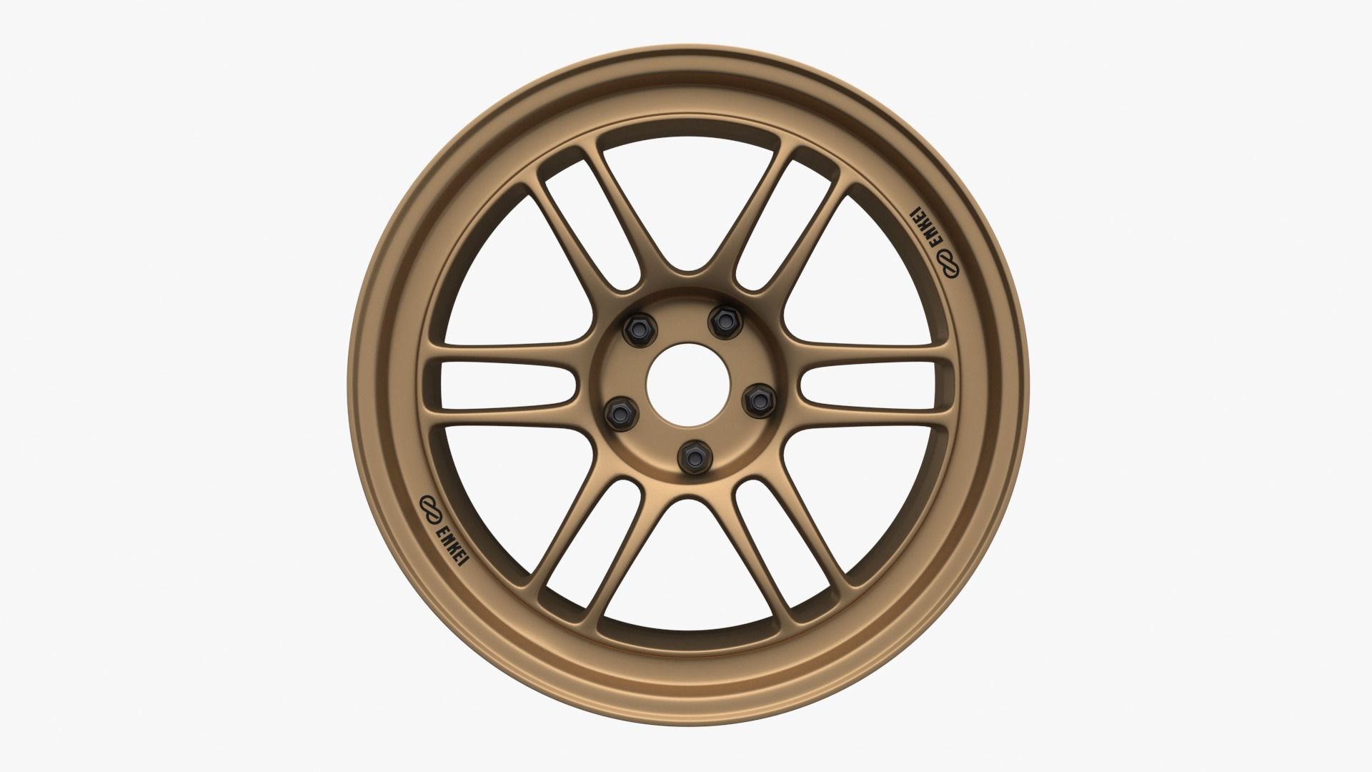 Enkei RPF1 Wheel Rim 3D model_5
