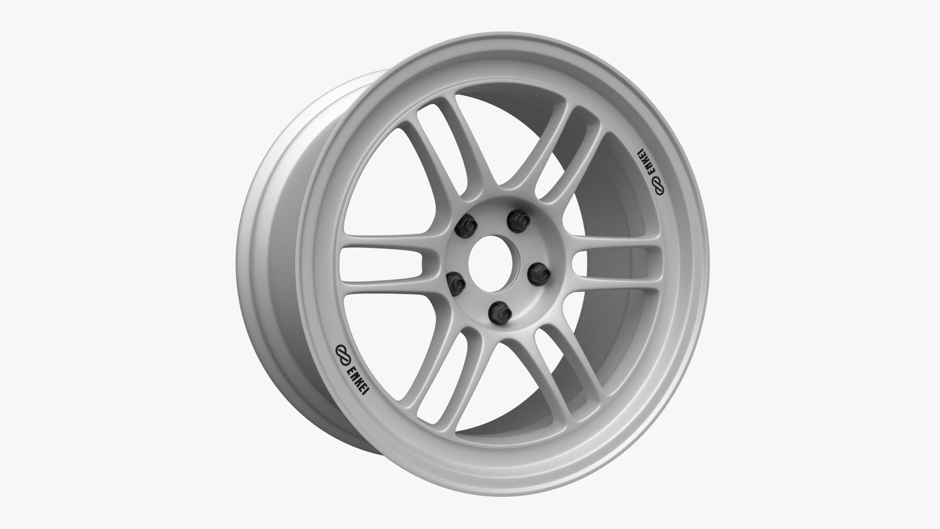Enkei RPF1 Wheel Rim 3D model_13