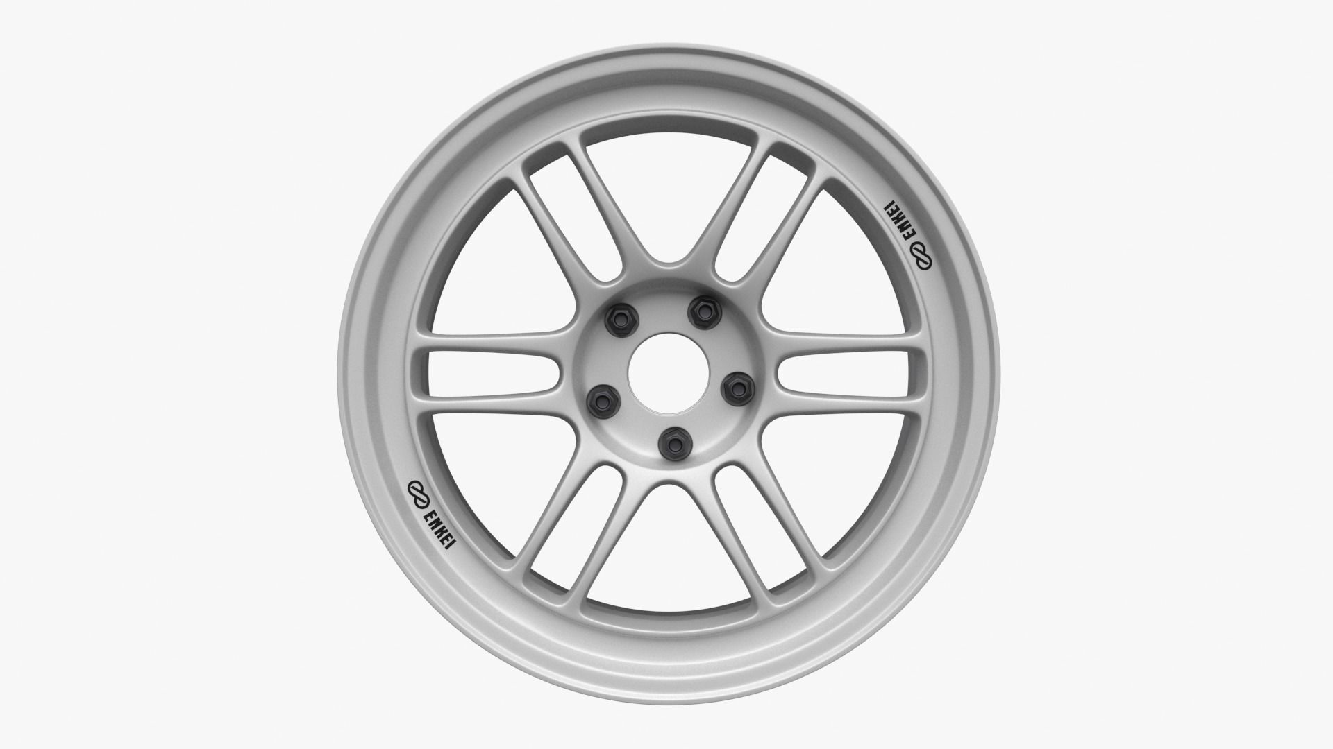 Enkei RPF1 Wheel Rim 3D model_12