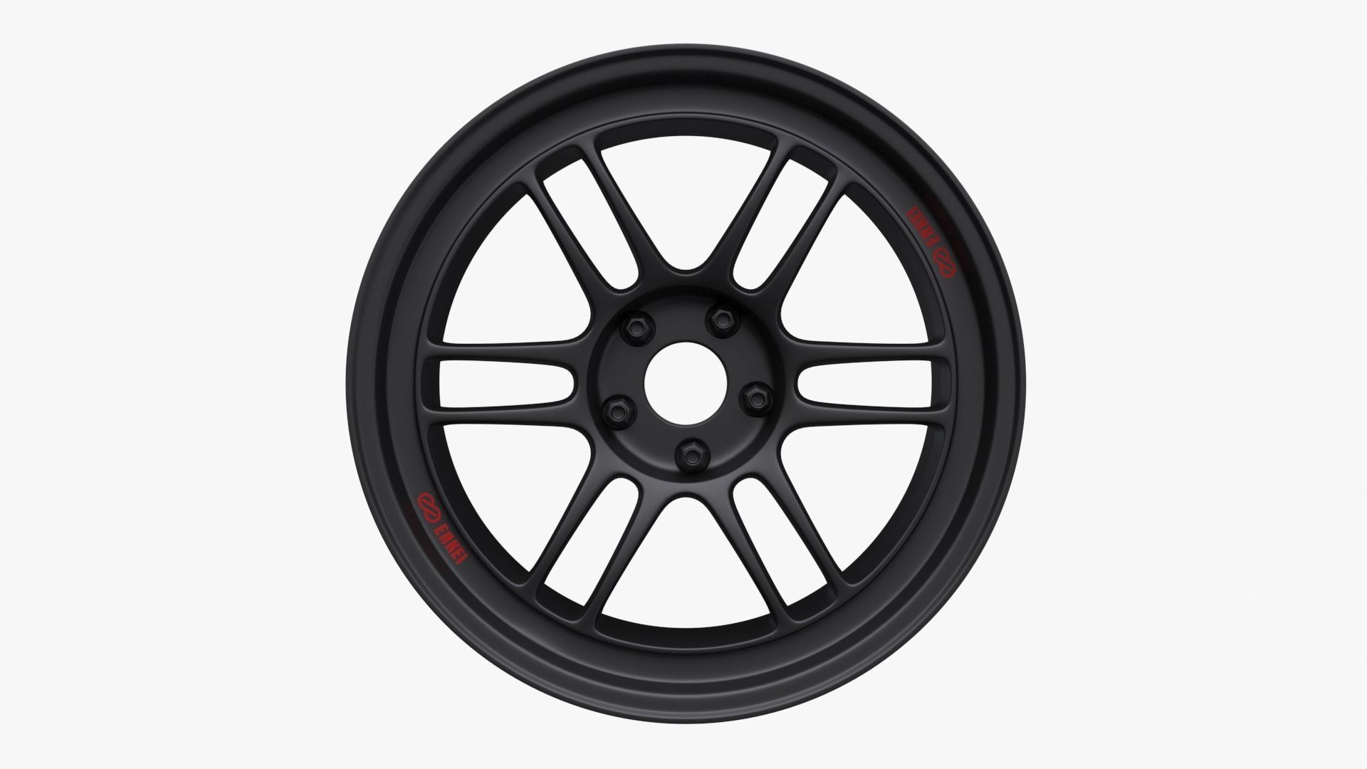 Enkei RPF1 Wheel Rim 3D model_10
