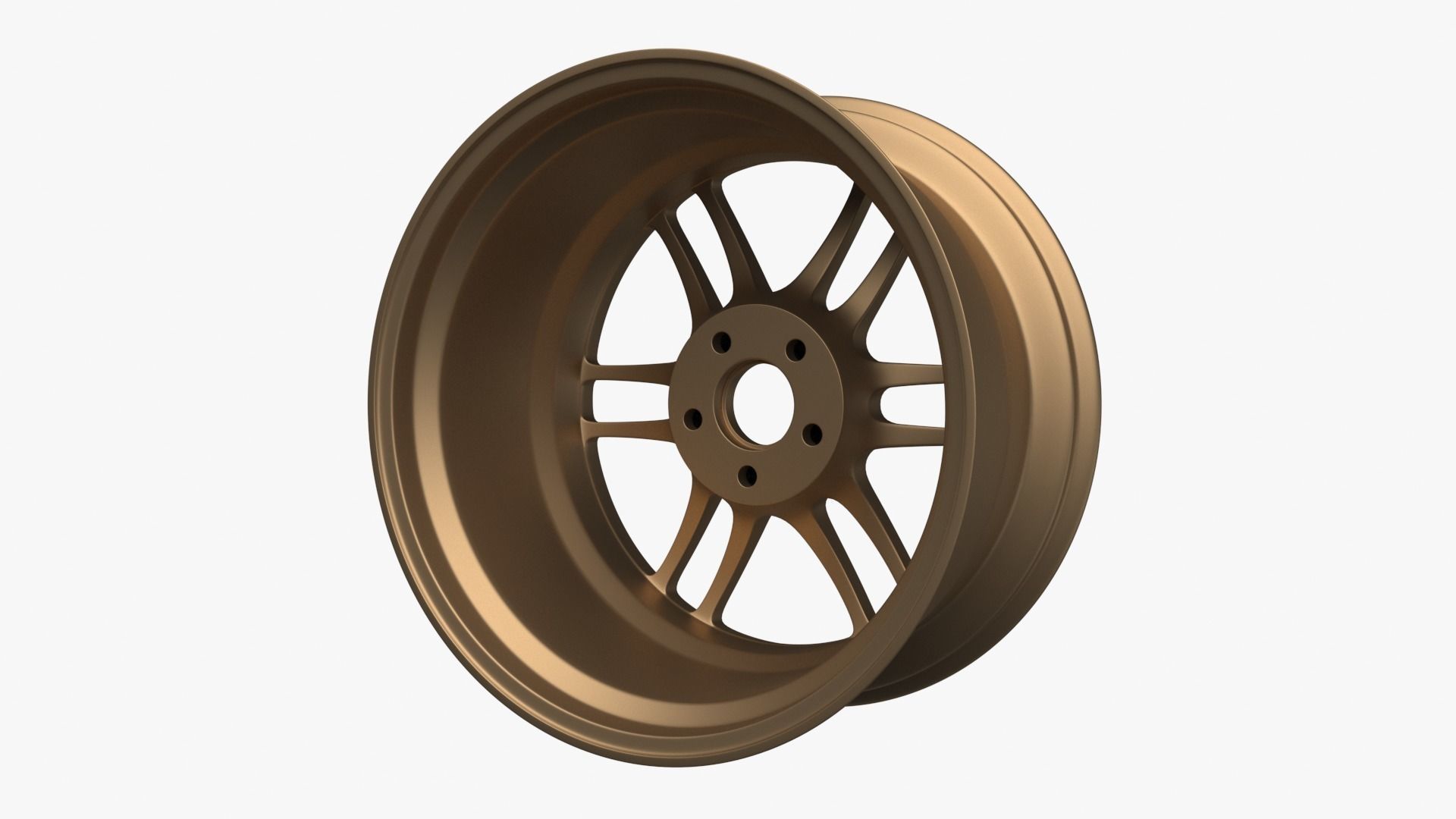 Enkei RPF1 Wheel Rim 3D model_2